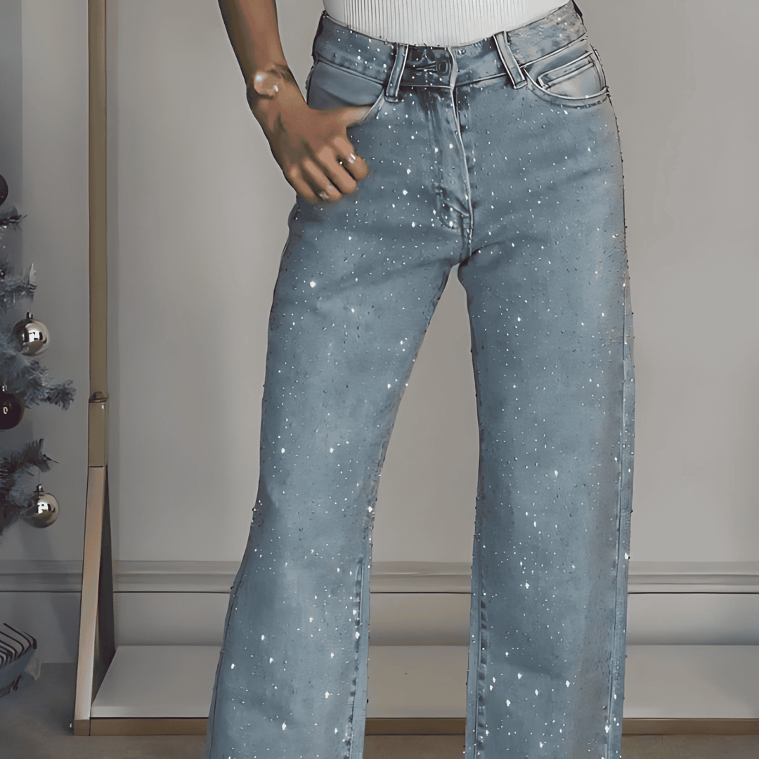 Damskie spodnie slim fit – casualowe na co dzień, z zamkiem i guzikami