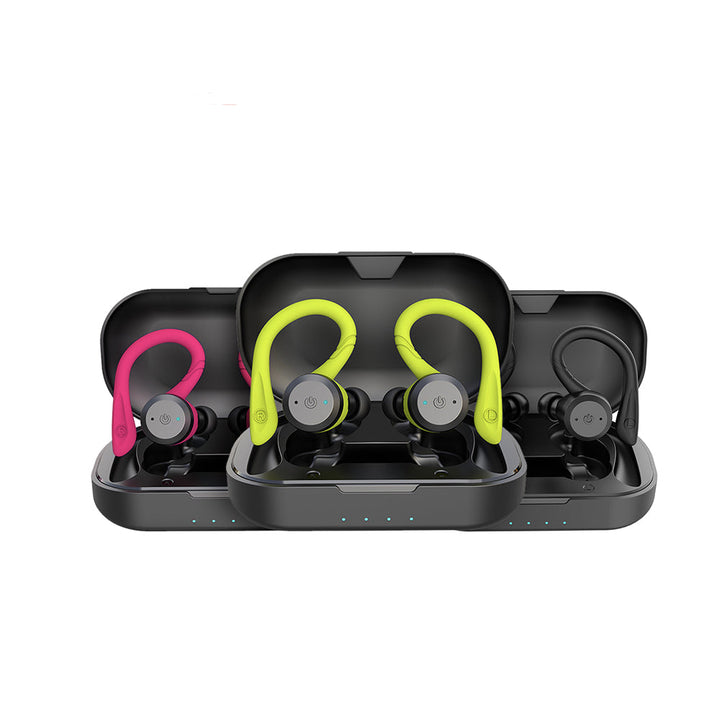 Vega – wodoodporne bezprzewodowe słuchawki sportowe – 20 godzin odtwarzania | Bluetooth 5.0, IPX7 do pływania i fitnessu
