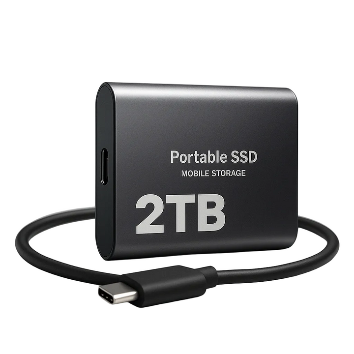 Zewnętrzny dysk SSD 2 TB o wysokiej prędkości