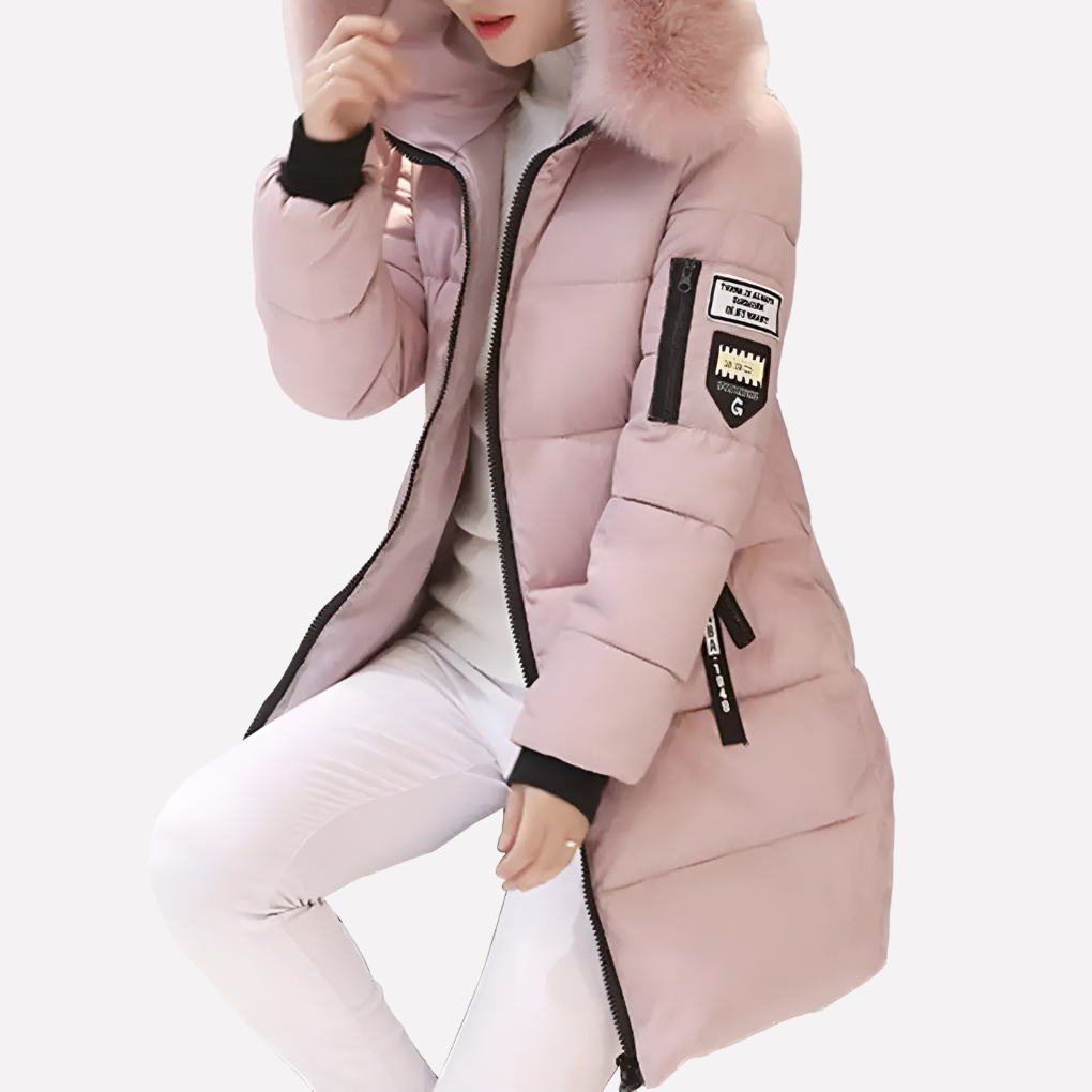 Casual Ciepla Kurtka Zimowa