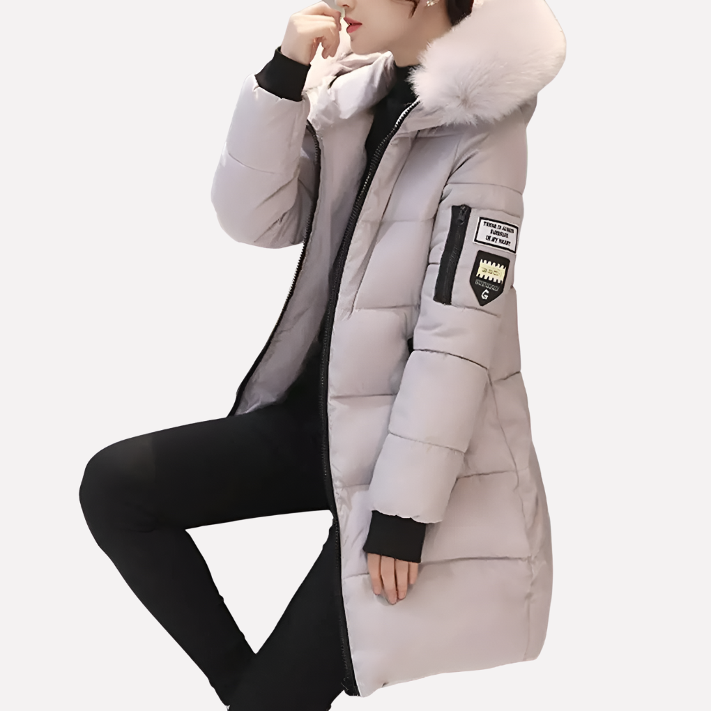 Casual Ciepla Kurtka Zimowa