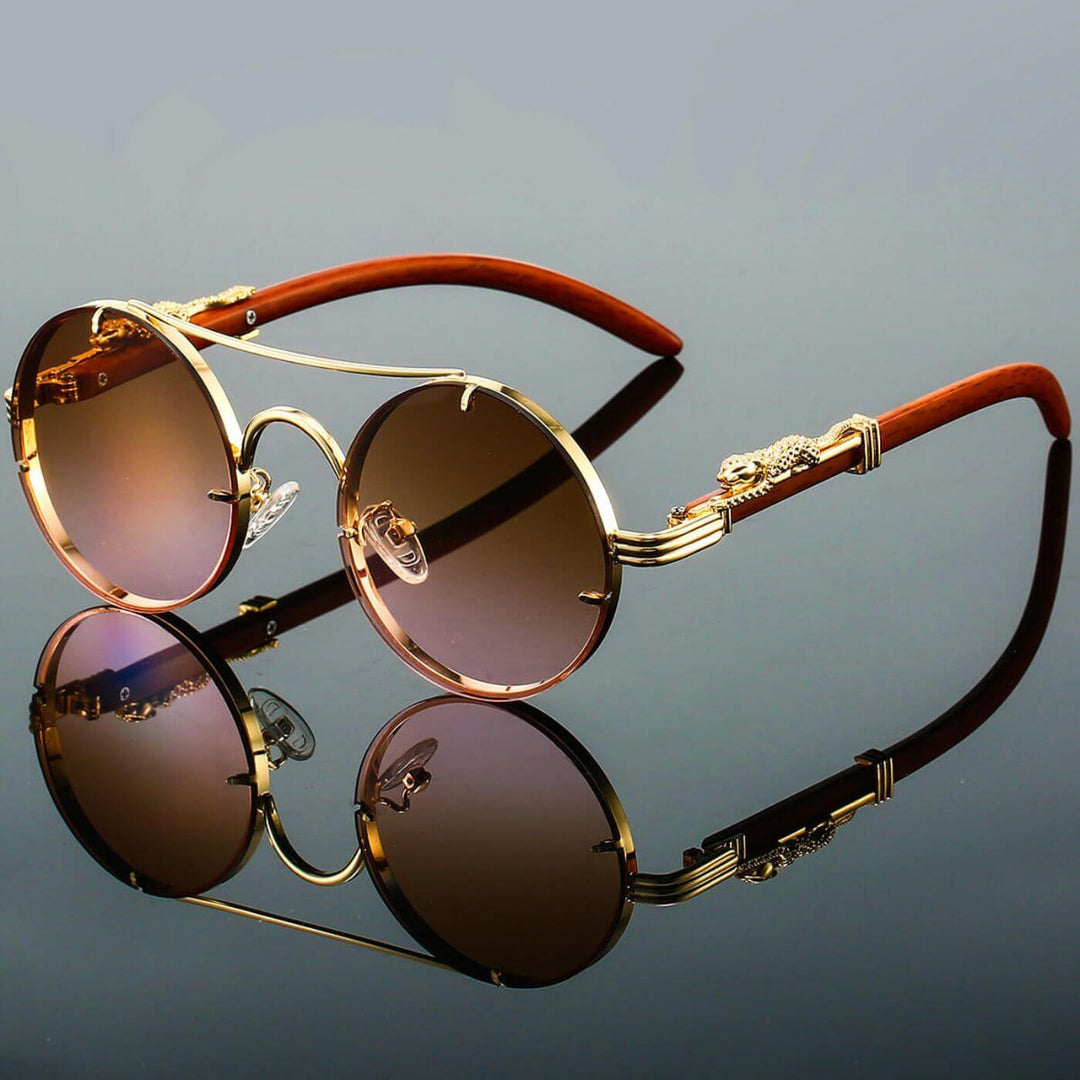 Retro okulary przeciwsłoneczne polaryzacyjne z ochroną UV400