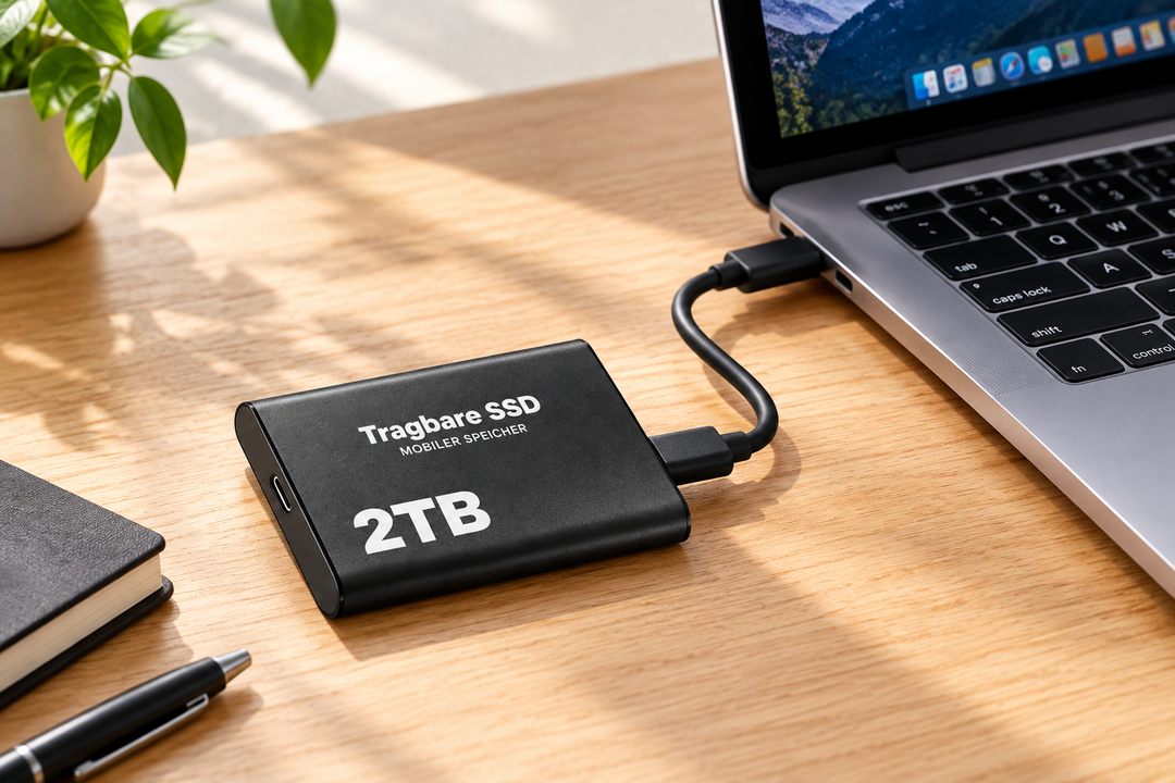 Zewnętrzny dysk SSD 2 TB z USB-C i 1050 MB/s