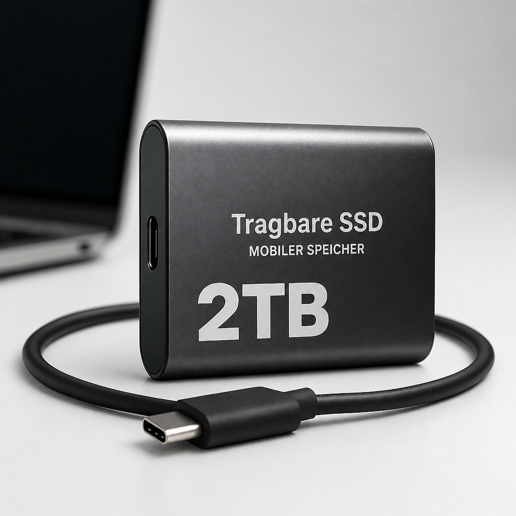 Zewnętrzny dysk SSD 2 TB USB‑C – przenośny nośnik danych o wysokiej prędkości