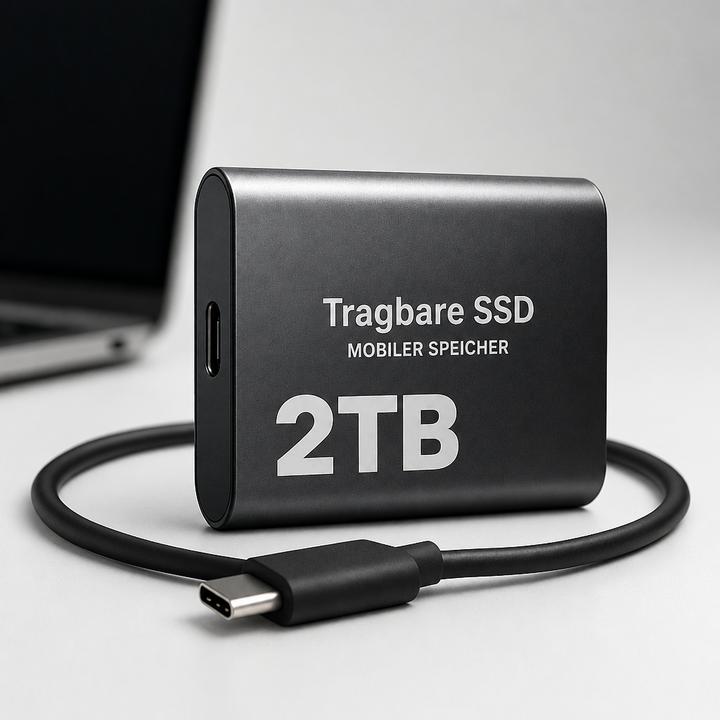 Zewnętrzny dysk SSD 2 TB USB‑C – przenośny nośnik danych o wysokiej prędkości