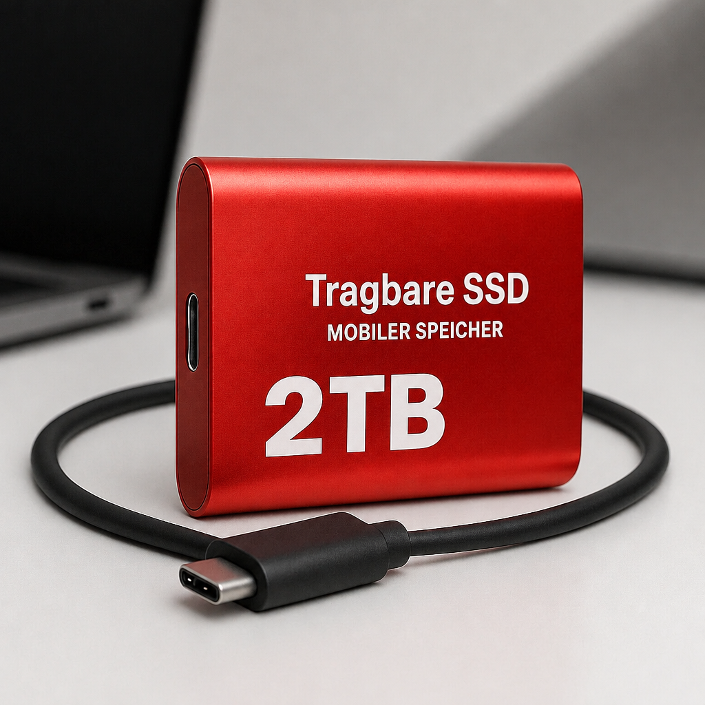 Zewnętrzny dysk SSD 2 TB z USB-C i wysoką prędkością