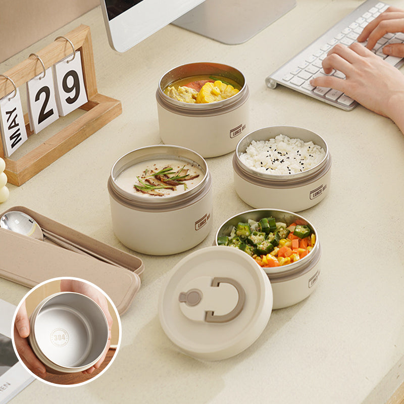 Izolowany Lunchbox Wielowarstwowy z GRATISOWĄ Torbą Transportową - ThermoBox