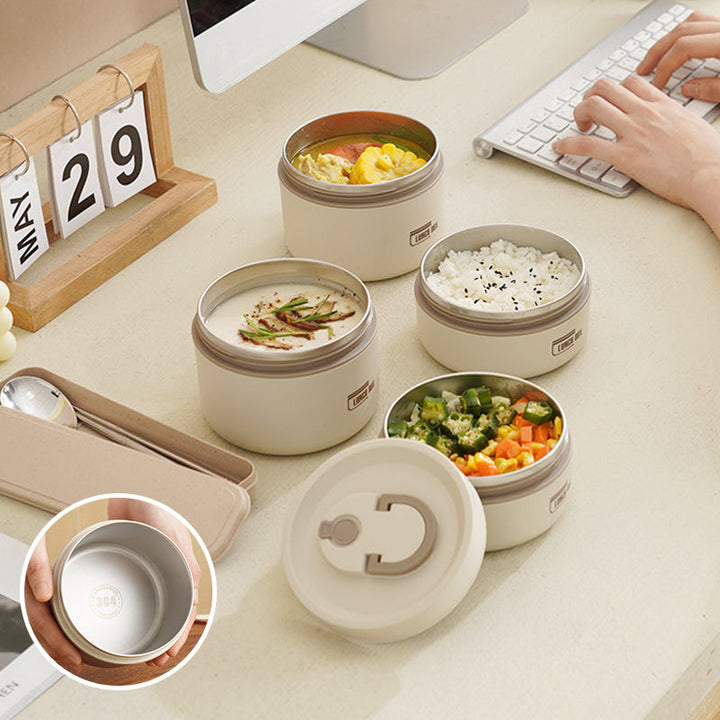 Izolowany Lunchbox Wielowarstwowy z GRATISOWĄ Torbą Transportową - ThermoBox