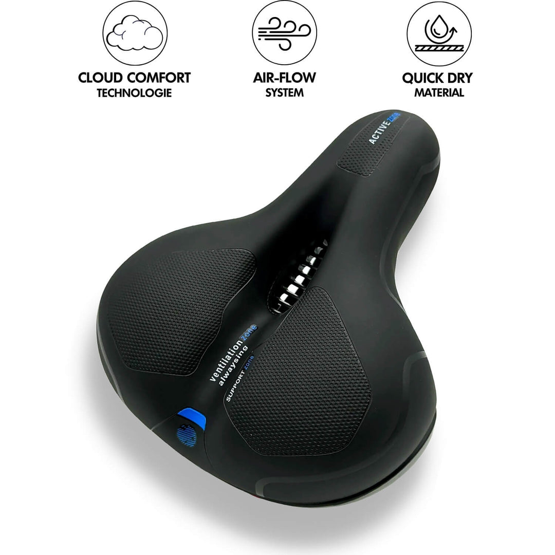 Siodełko rowerowe | Ergonomiczny komfort | Konstrukcja amortyzująca wstrząsy
