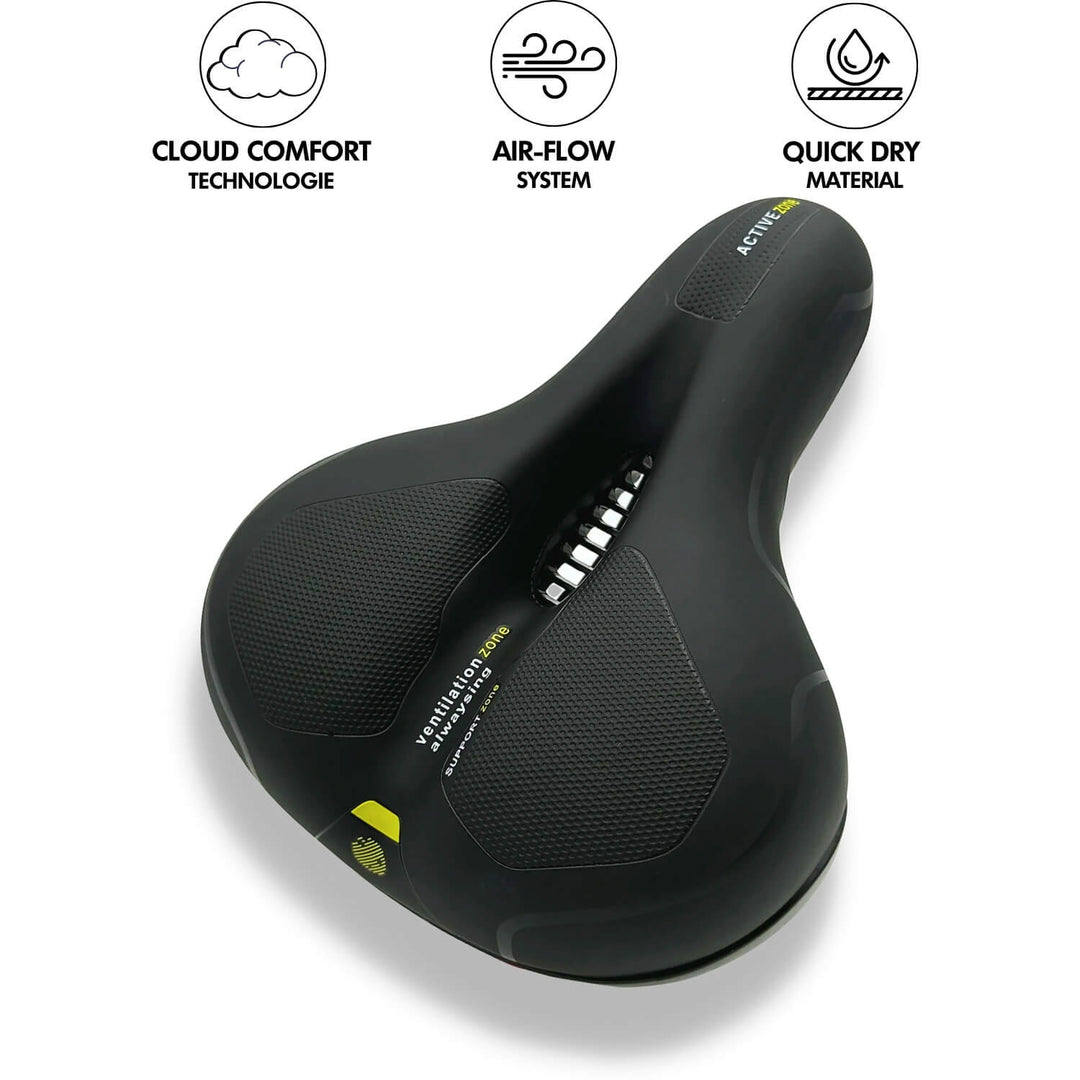 Siodełko rowerowe | Ergonomiczny komfort | Konstrukcja amortyzująca wstrząsy