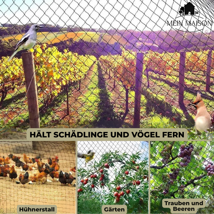 Siatka ogrodowa AgriNet Pro | Odporna na promieniowanie UV i rozdarcia | Wszechstronna ochrona roślin | Dostępna na wymiar