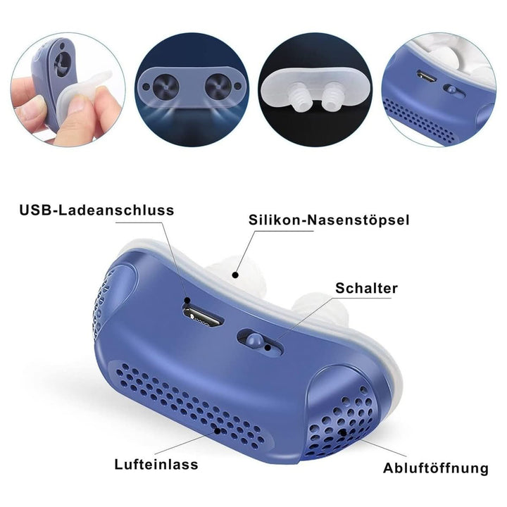 MICROBREATH – kompaktowe urządzenie CPAP na chrapanie i bezdech senny