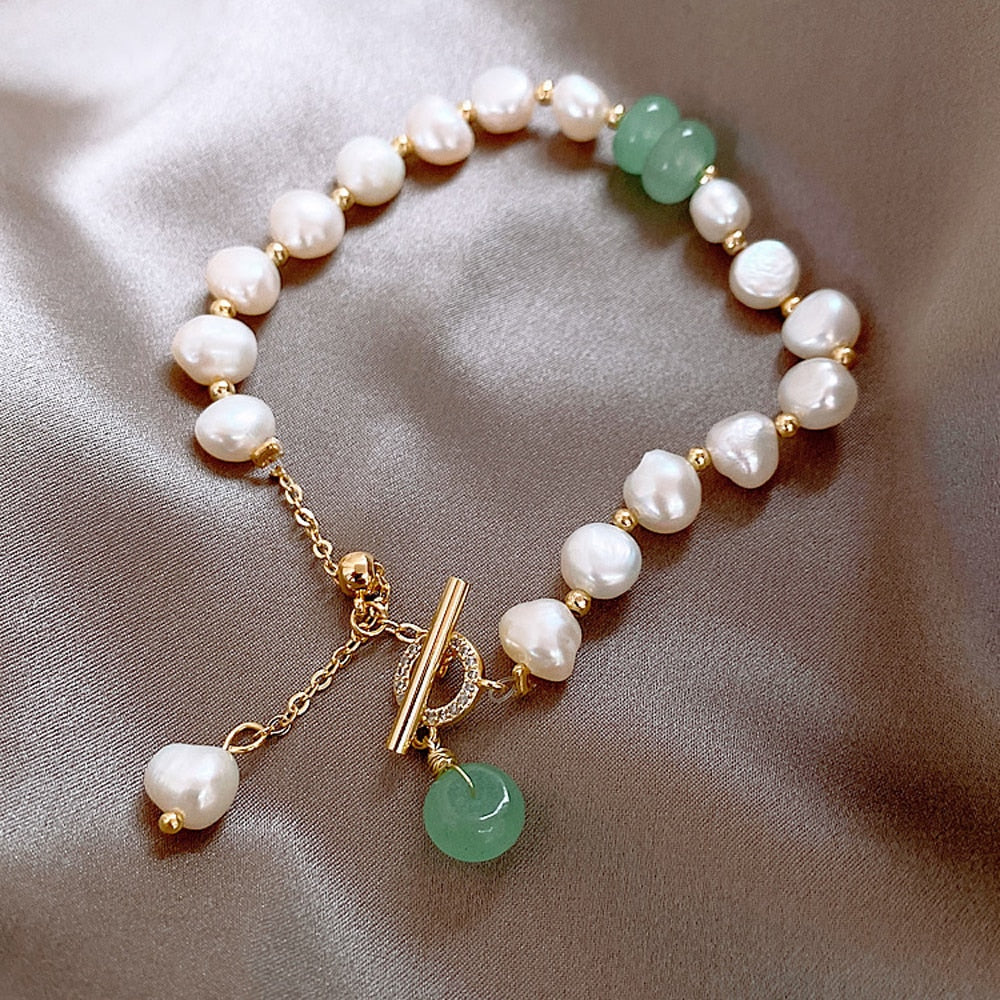 Elegancka bransoletka Oceaniczna Przygoda z perłami – Ariel