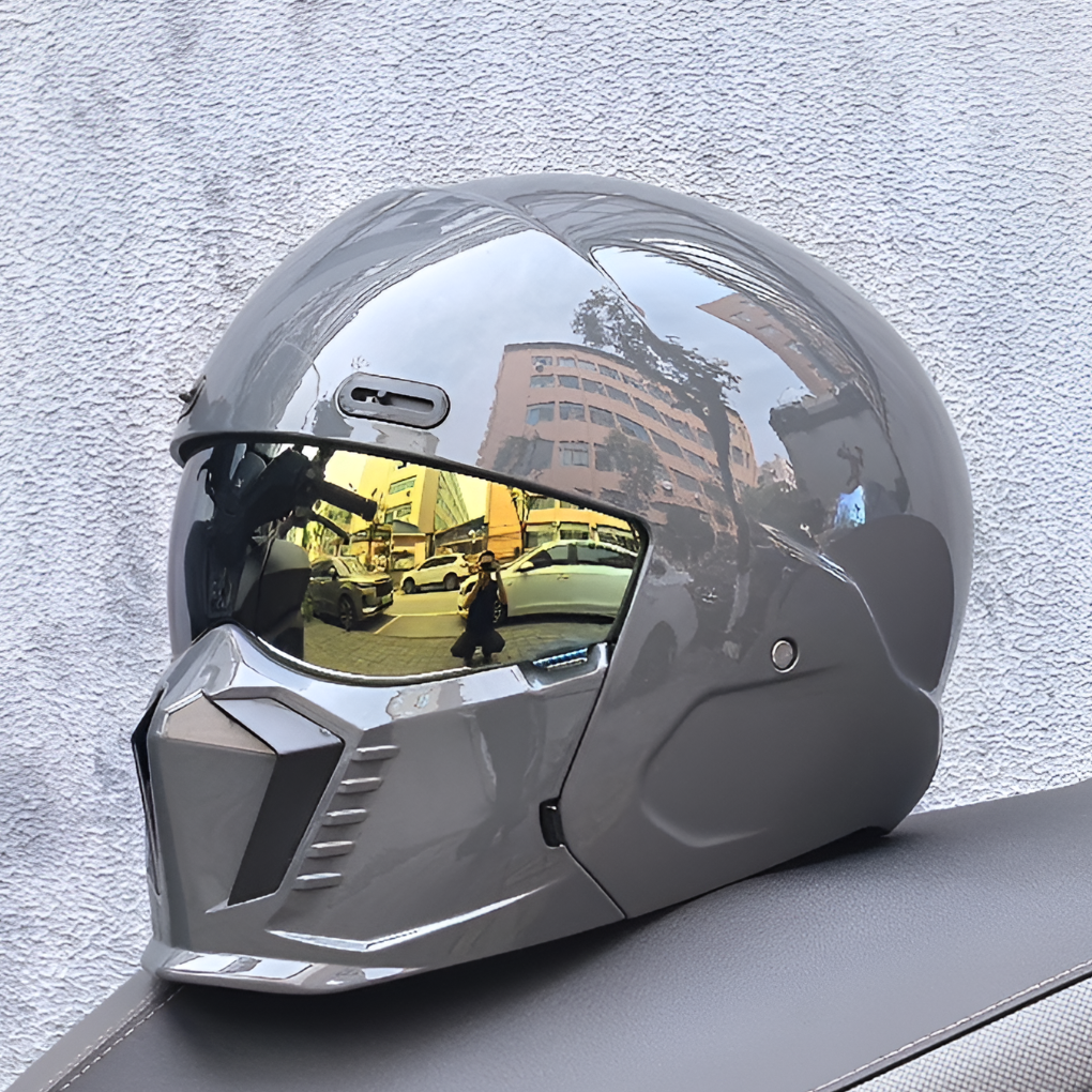 Kask motocyklowy z homologacją DOT i ECE – ponadczasowy wygląd