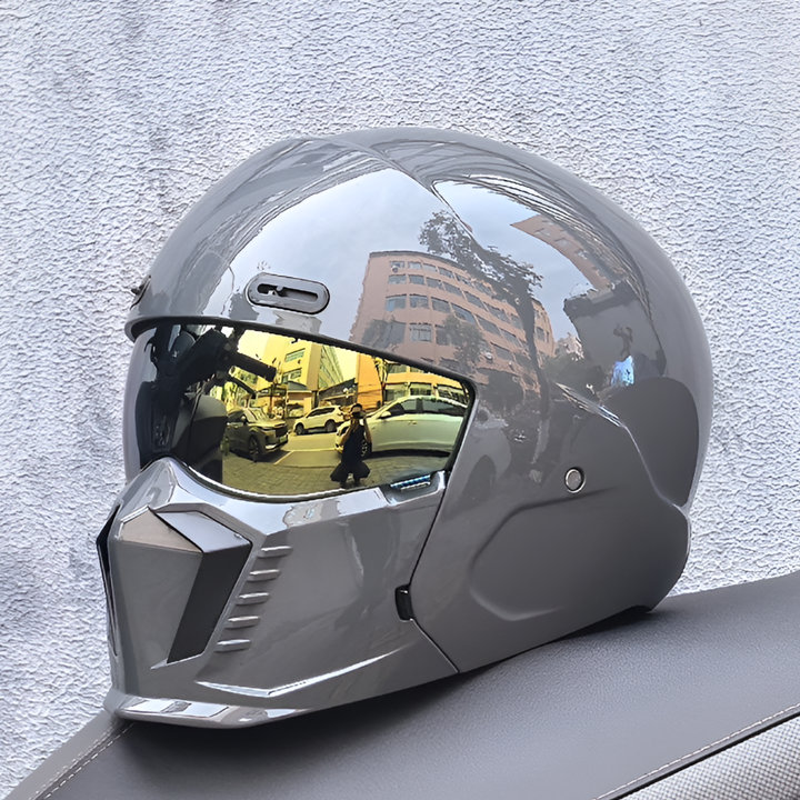 Kask motocyklowy z homologacją DOT i ECE – ponadczasowy wygląd