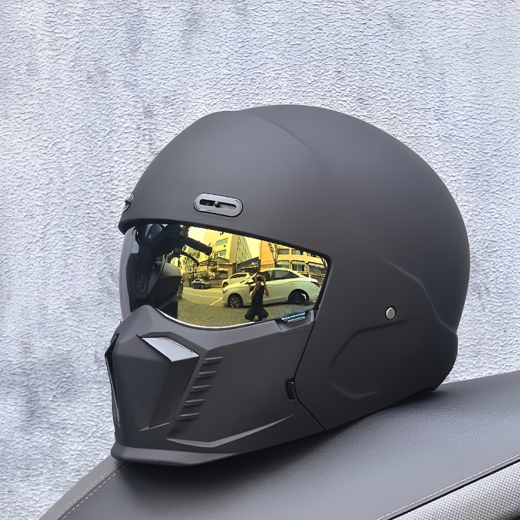 Kask motocyklowy z homologacją DOT i ECE – ponadczasowy wygląd