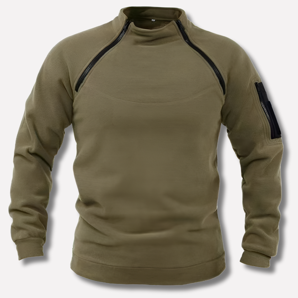 Męski Fleece Pulower – Warstwa Funkcjonalna do Użytku na Świeżym Powietrzu