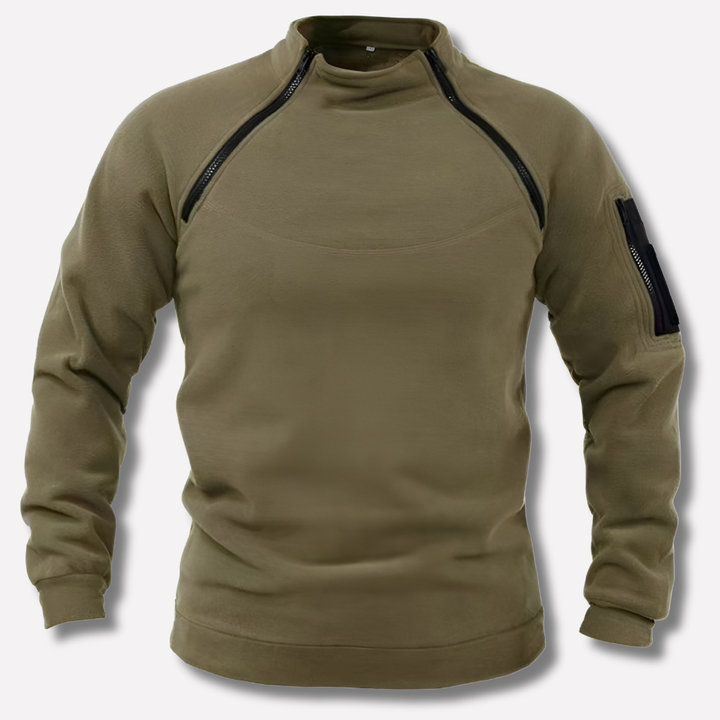 Męski Fleece Pulower – Warstwa Funkcjonalna do Użytku na Świeżym Powietrzu