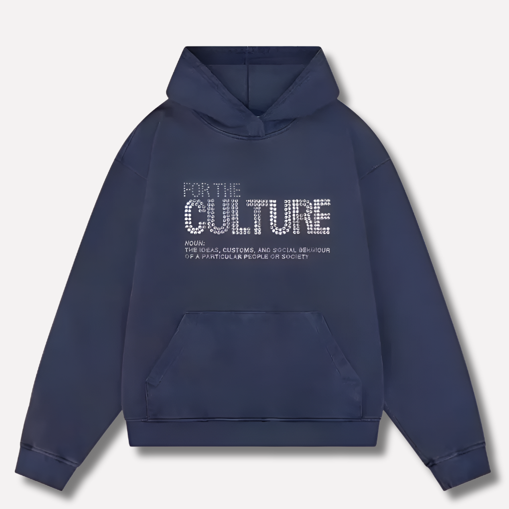 Hoodie Oświadczenie – “Dla Kultury” Styl Uliczny