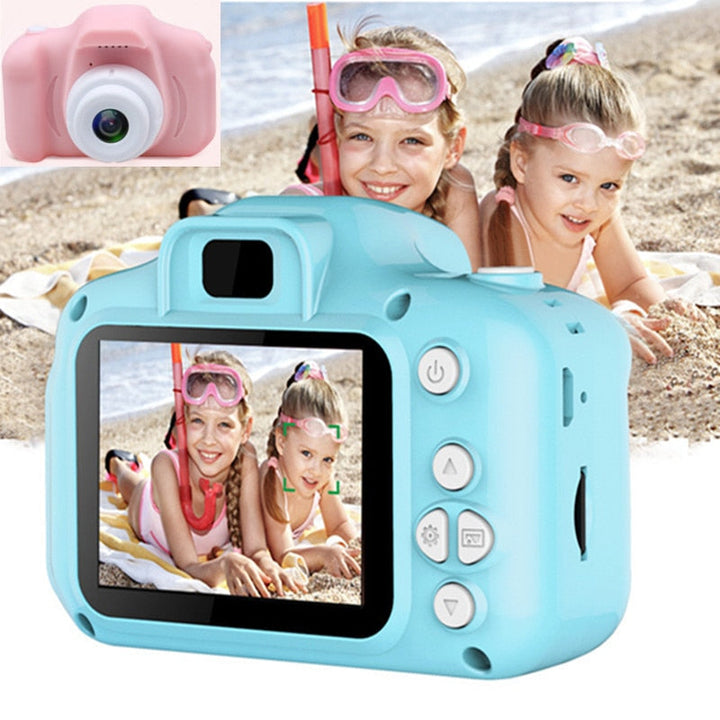 HD Mini Cyfrowa Kamera z Ochronnym Etui dla Dzieci