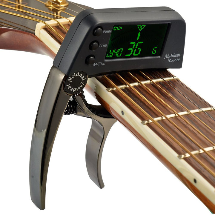 Kapodaster i stroik 2 w 1 – TuneGrip