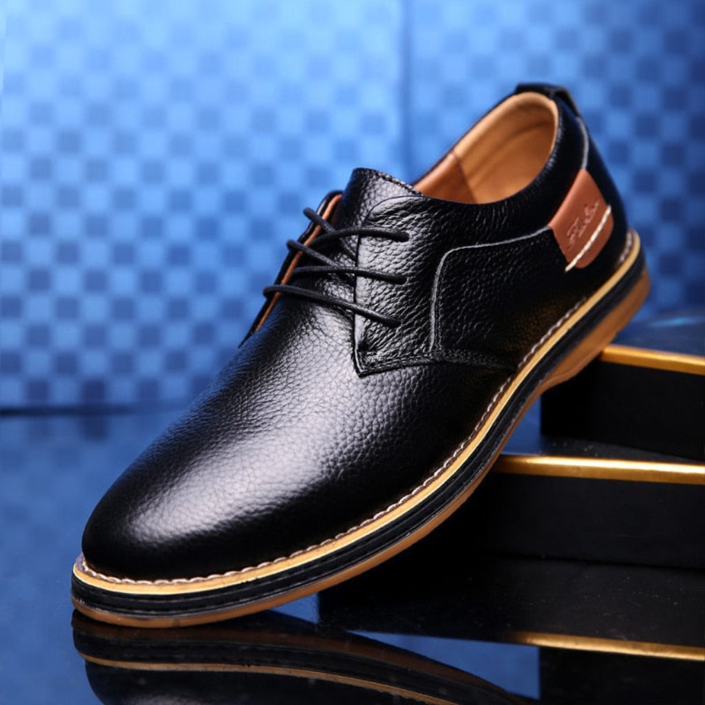 Męskie Buty Oxford  Elegancki Styl w Wielu Kolorach