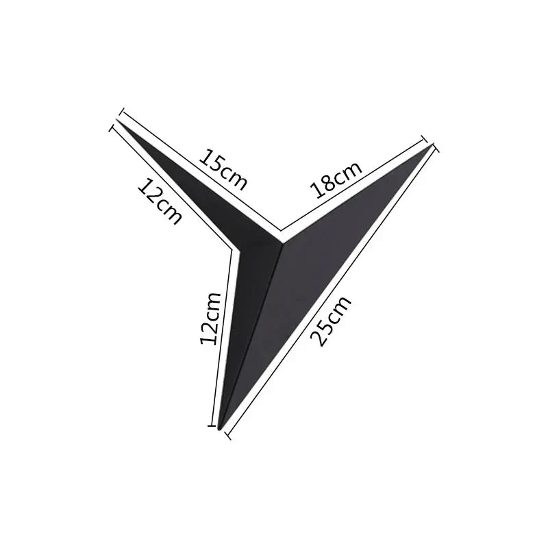 NoctiLux Geometryczny Kinkiet LED | Nowoczesne Oświetlenie do Sypialni w Nowoczesnych Domach