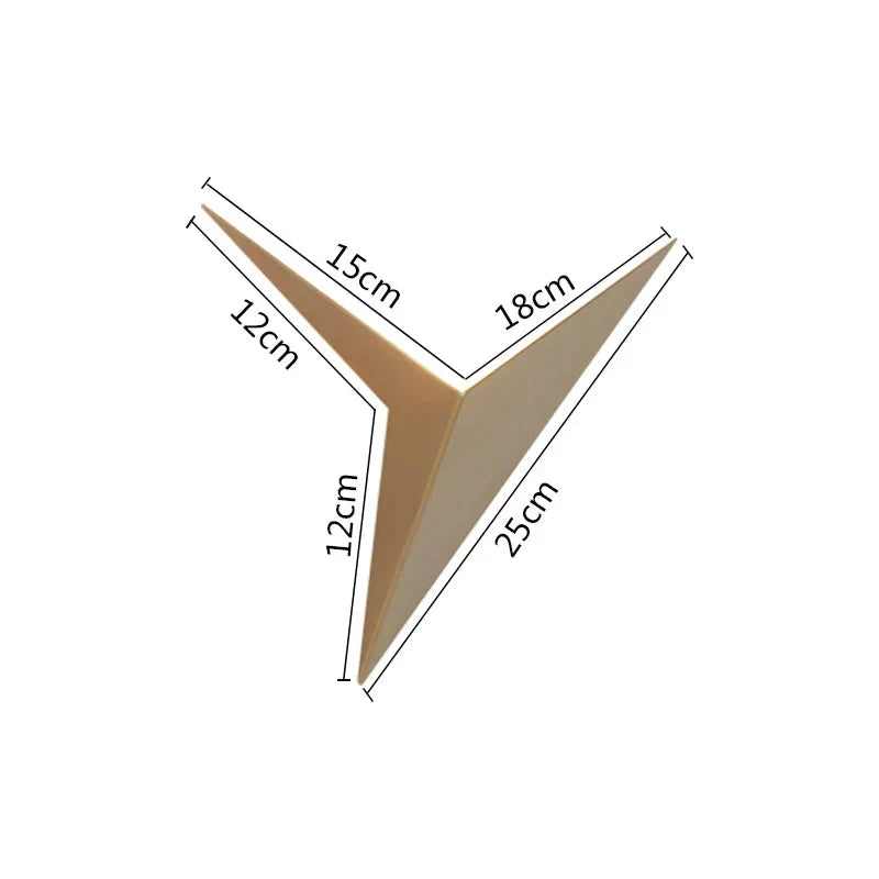 NoctiLux Geometryczny Kinkiet LED | Nowoczesne Oświetlenie do Sypialni w Nowoczesnych Domach
