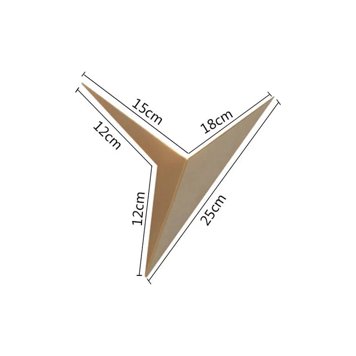 NoctiLux Geometryczny Kinkiet LED | Nowoczesne Oświetlenie do Sypialni w Nowoczesnych Domach