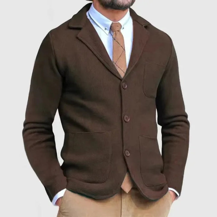 Męski Kardigan Blazer – Wyrafinowany Styl