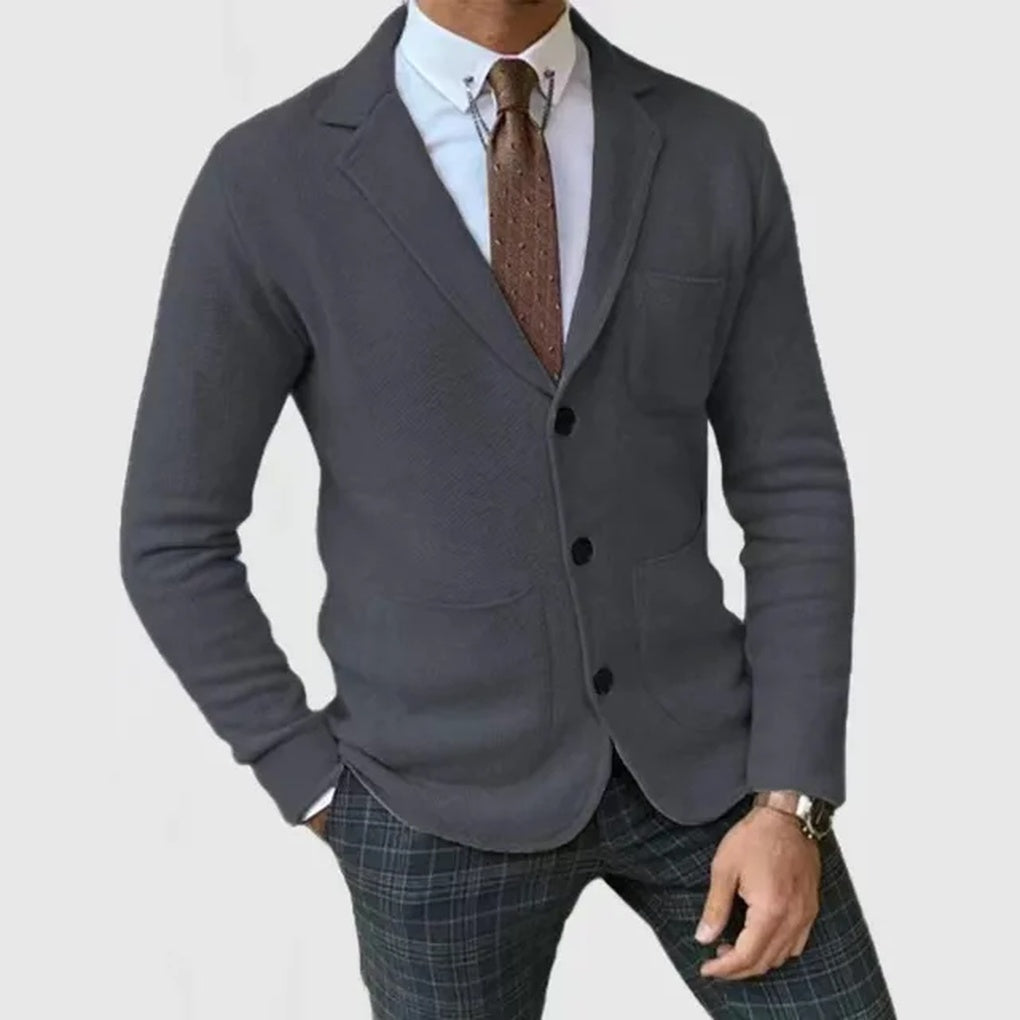 Męski Kardigan Blazer – Wyrafinowany Styl