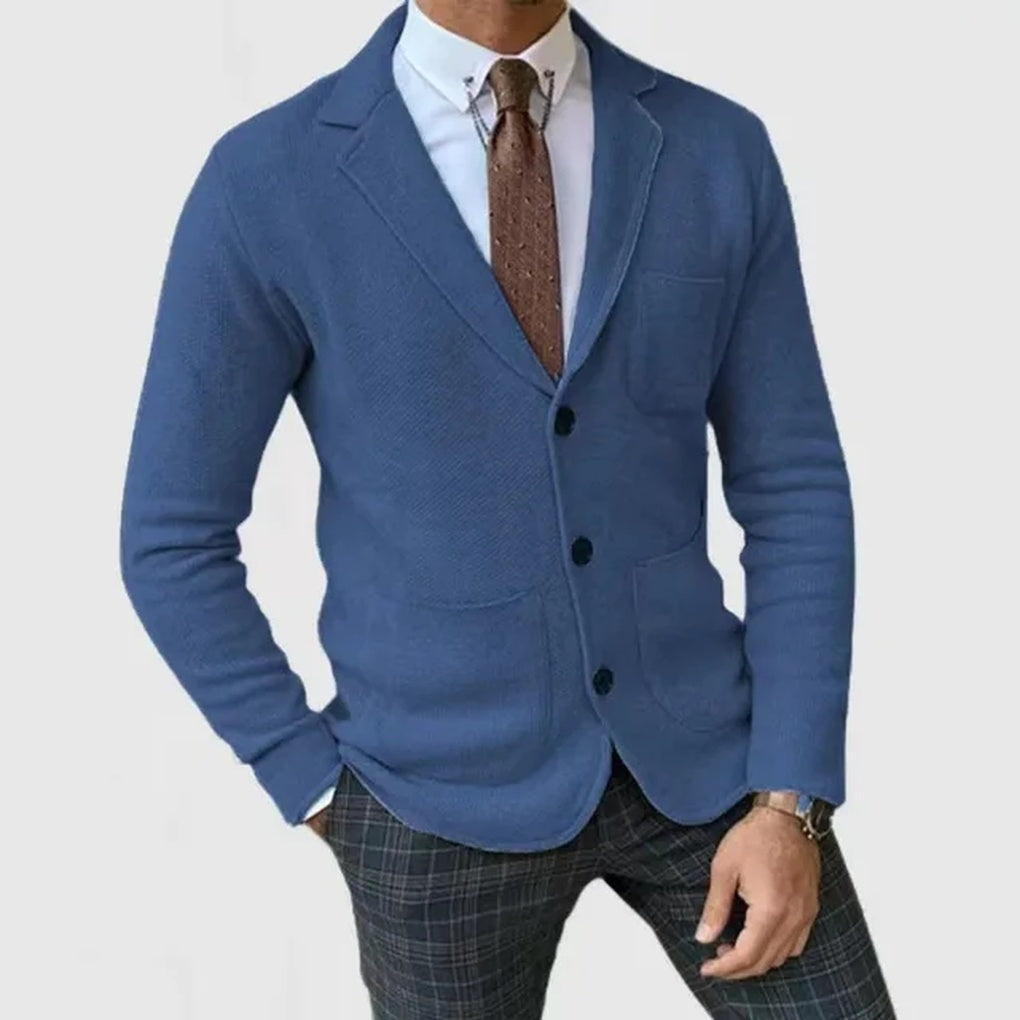 Męski Kardigan Blazer – Wyrafinowany Styl