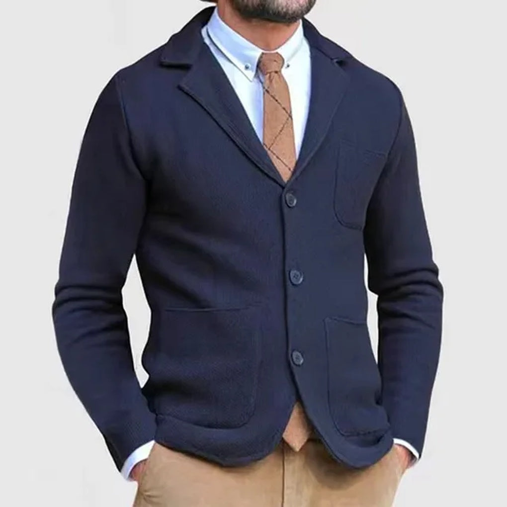 Męski Kardigan Blazer – Wyrafinowany Styl
