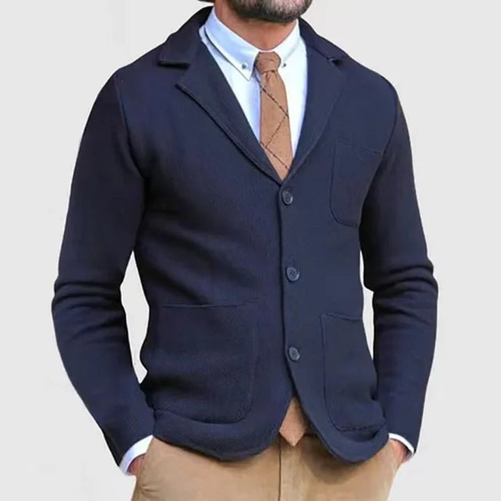 Męski Kardigan Blazer – Wyrafinowany Styl