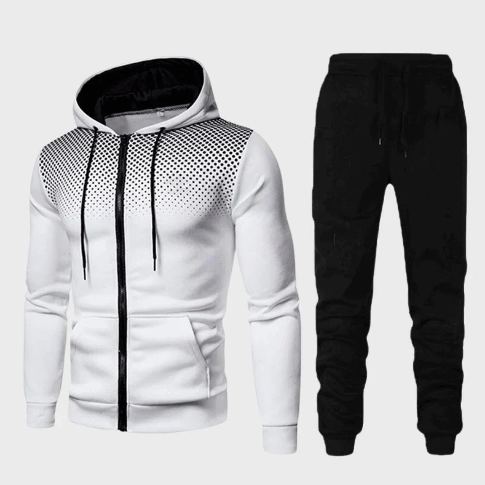 PowerTrack – Elegancki Męski Dres dla Komfortu i Wydajności
