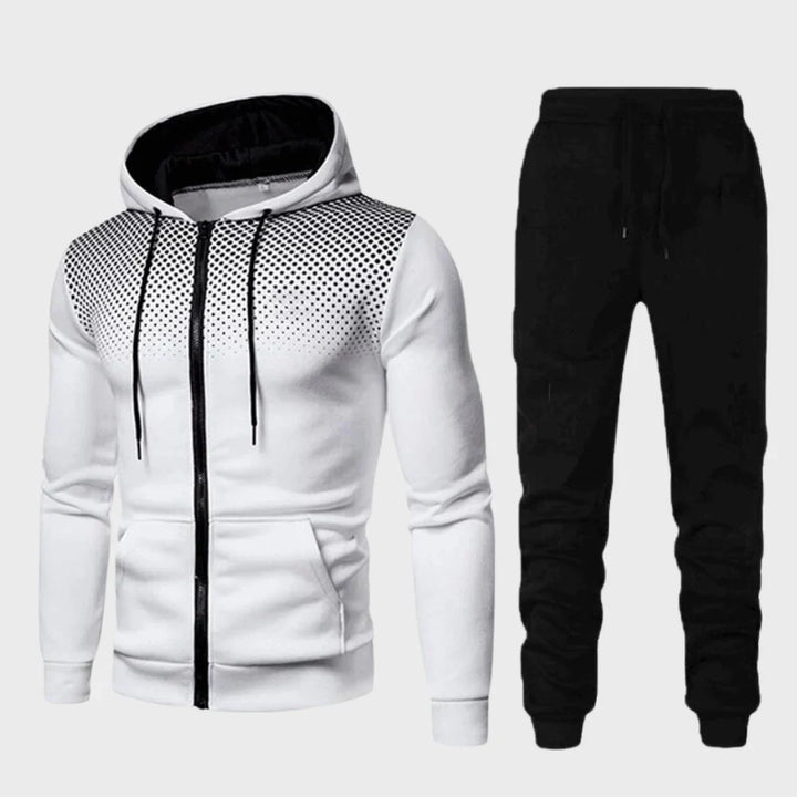 PowerTrack – Elegancki Męski Dres dla Komfortu i Wydajności