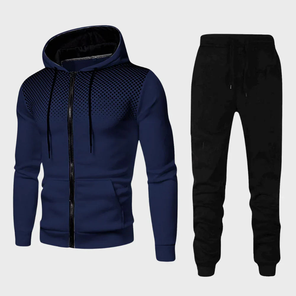 PowerTrack – Elegancki Męski Dres dla Komfortu i Wydajności