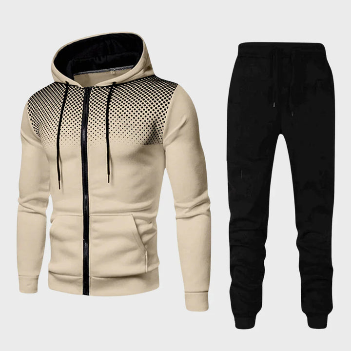 PowerTrack – Elegancki Męski Dres dla Komfortu i Wydajności
