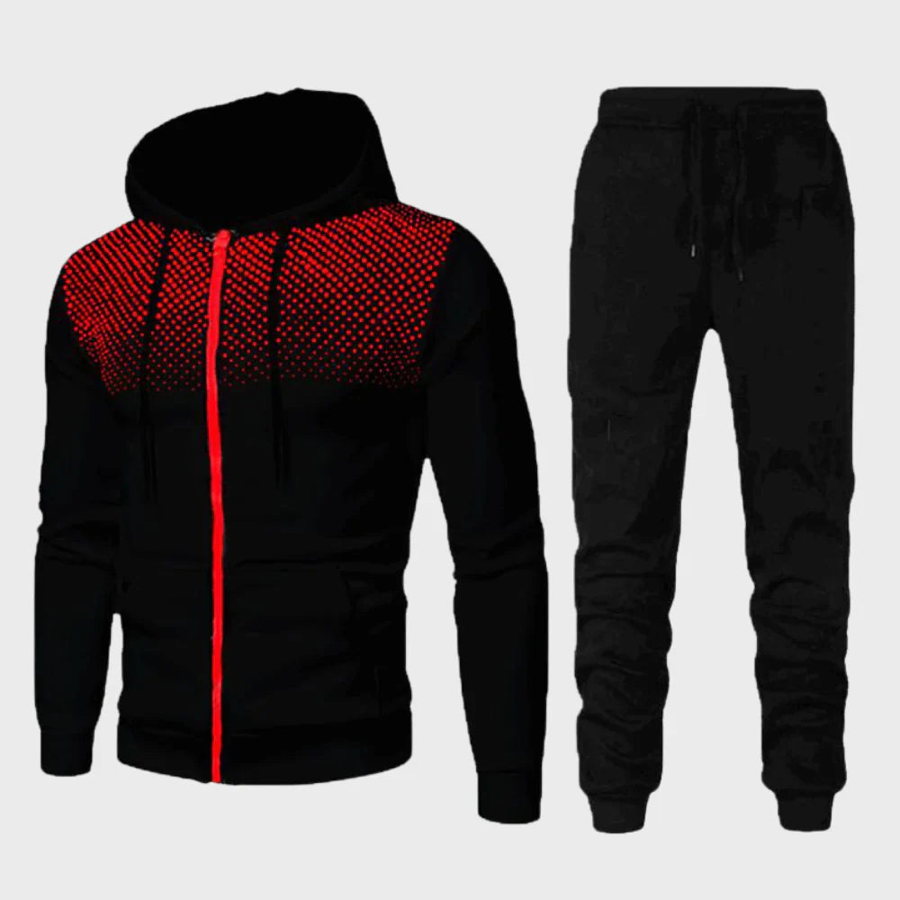 PowerTrack – Elegancki Męski Dres dla Komfortu i Wydajności