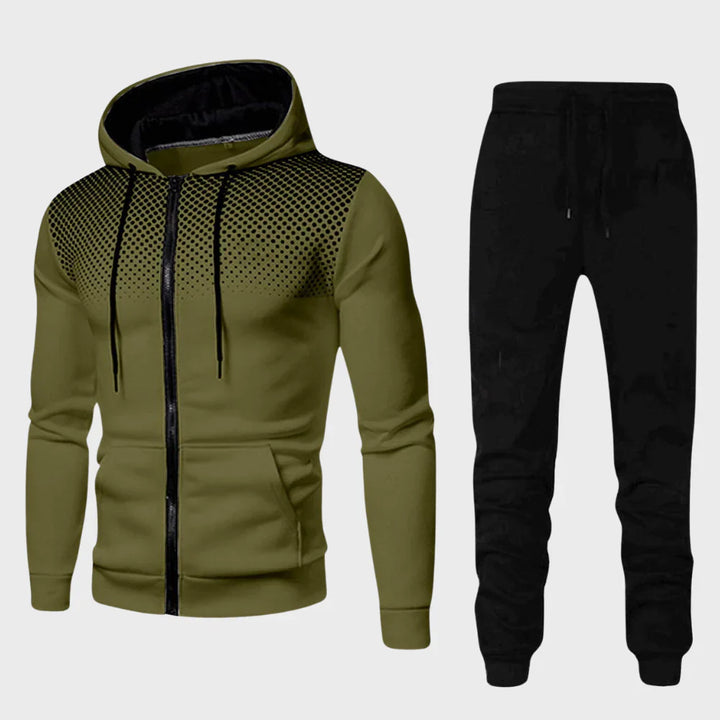 PowerTrack – Elegancki Męski Dres dla Komfortu i Wydajności