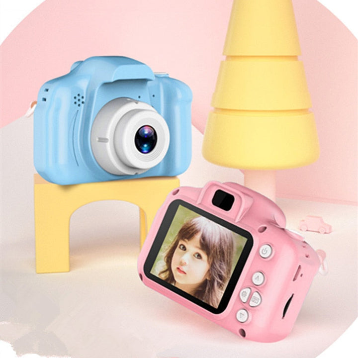 HD Mini Cyfrowa Kamera z Ochronnym Etui dla Dzieci