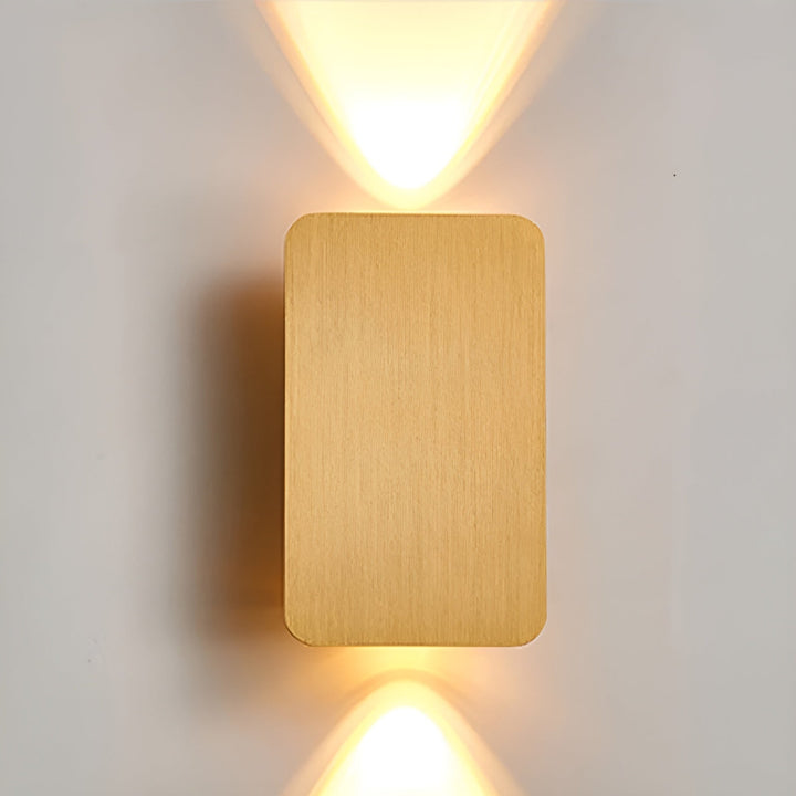 Lampa ścienna LED ze światłem skierowanym w górę i w dół – nowoczesna i klimatyczna