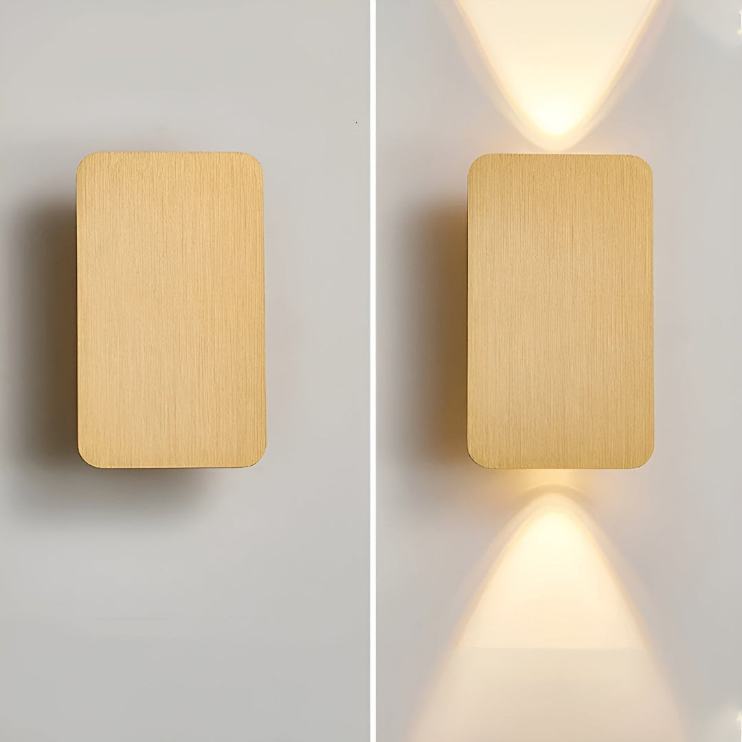 Lampa ścienna LED ze światłem skierowanym w górę i w dół – nowoczesna i klimatyczna