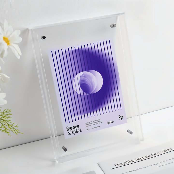 VividAcryl – neonowe ramki na zdjęcia z akrylu w stylu lat 80.