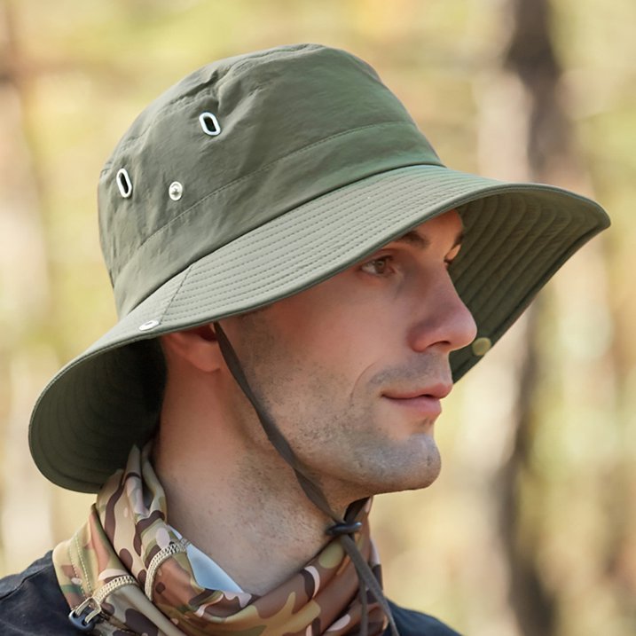 Kapelusz SUNSAFE – przewiewny kapelusz przeciwsłoneczny z ochroną UV na przygody na świeżym powietrzu