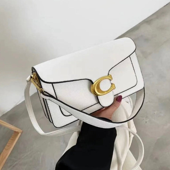 Coach Teller | Torebka na Ramię w Eleganckim Stylu dla Kobiet Brązowa | Vanero