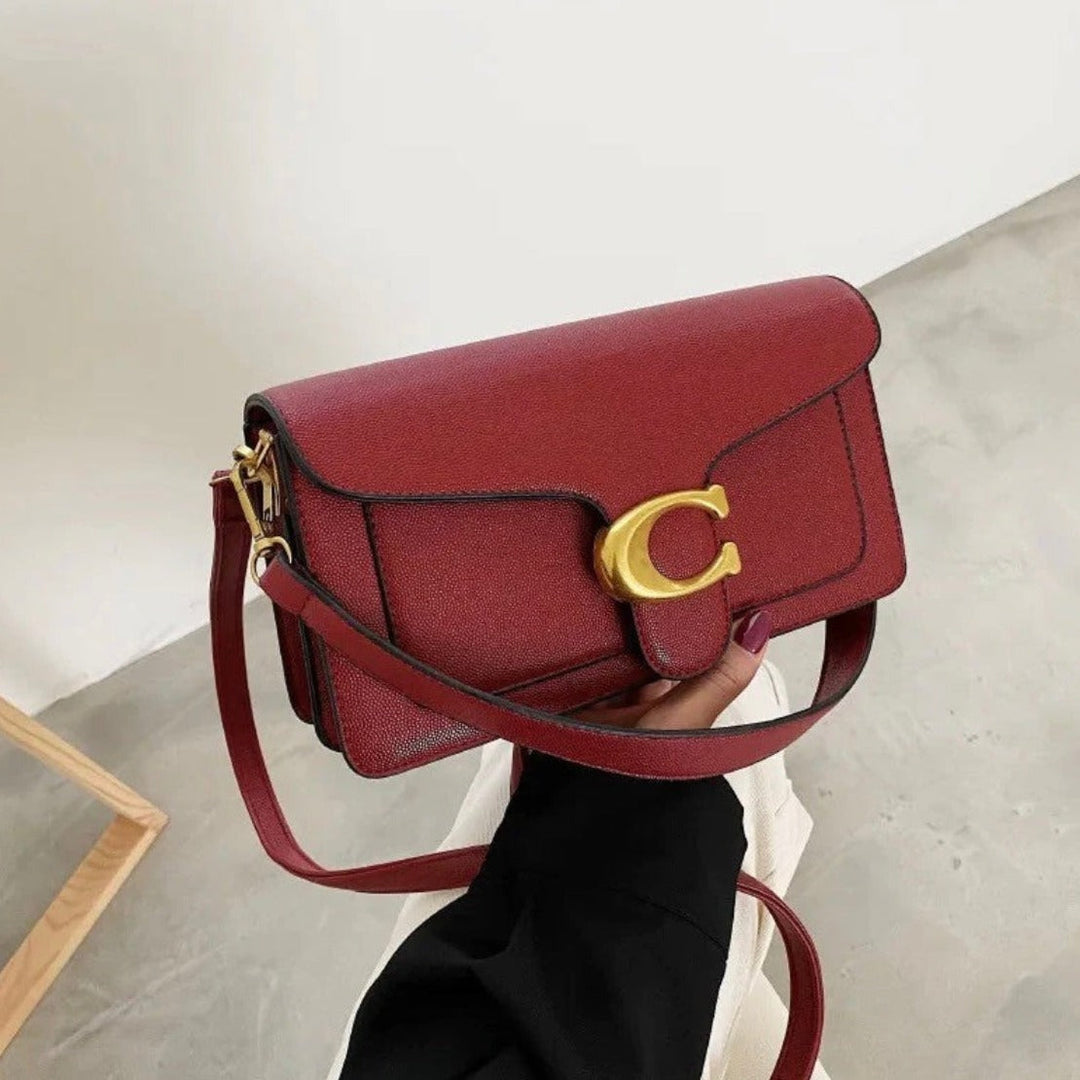 Coach Teller | Torebka na Ramię w Eleganckim Stylu dla Kobiet Brązowa | Vanero