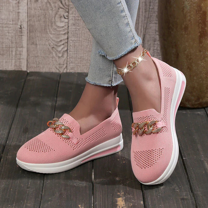Kobiece klasyczne loafersy slip-on