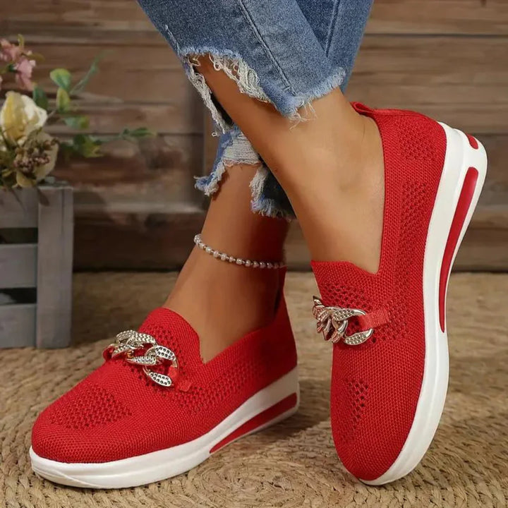 Kobiece klasyczne loafersy slip-on