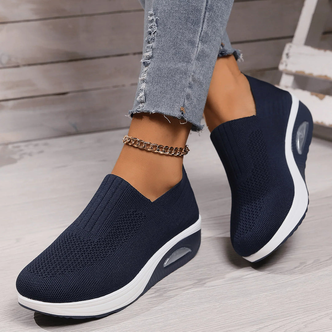 Wsuwane sneakersy damskie | Łatwe zakładanie & oddychający komfort noszenia